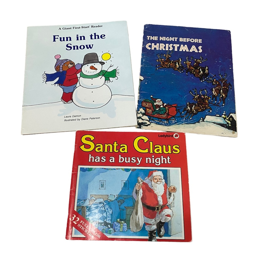 3 / Fun in the Snow, Santa Claus has a busy night, The Night Before Christmas